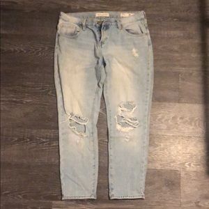 Bullhead Denim Skinny Boyfriend Jeans